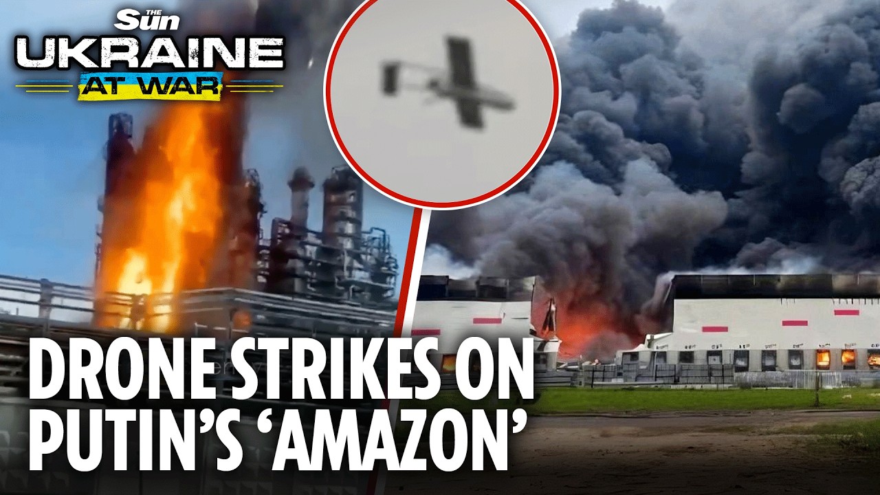 Attack drones descend on Ryazan, hitting Wildberries hub & Rosneft oil refinery