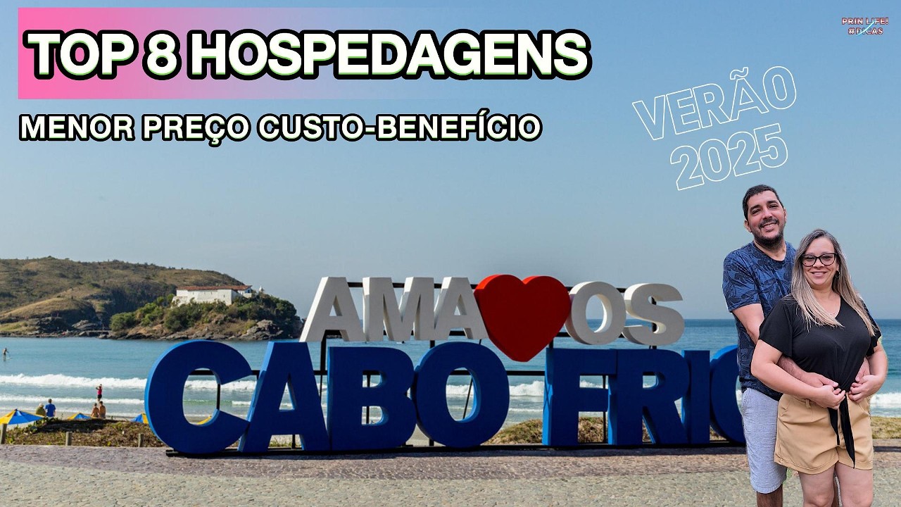 TOP 8 HOTÉIS e POUSADAS IMPERDÍVEIS em CABO FRIO - RJ um Guia Completo: Onde se Hospedar bem Barato.