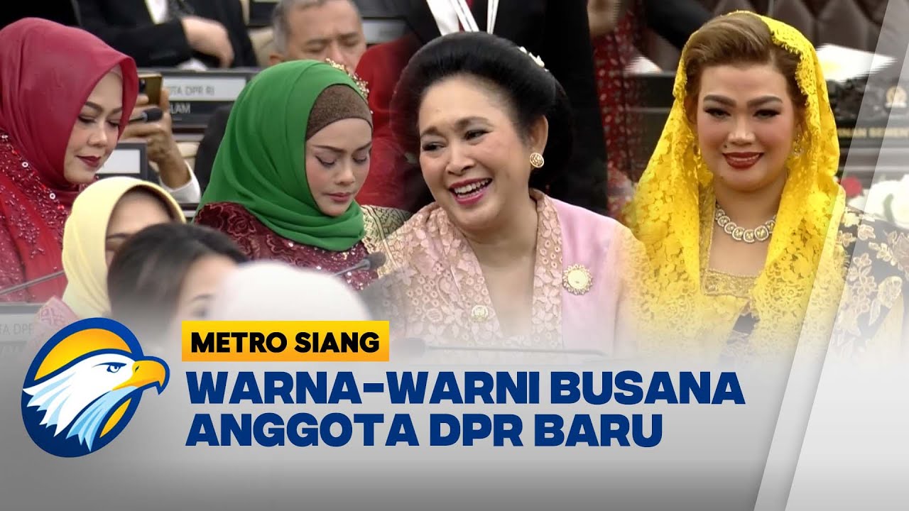 Warna Warni Busana Anggota DPR Baru [Metro Siang]