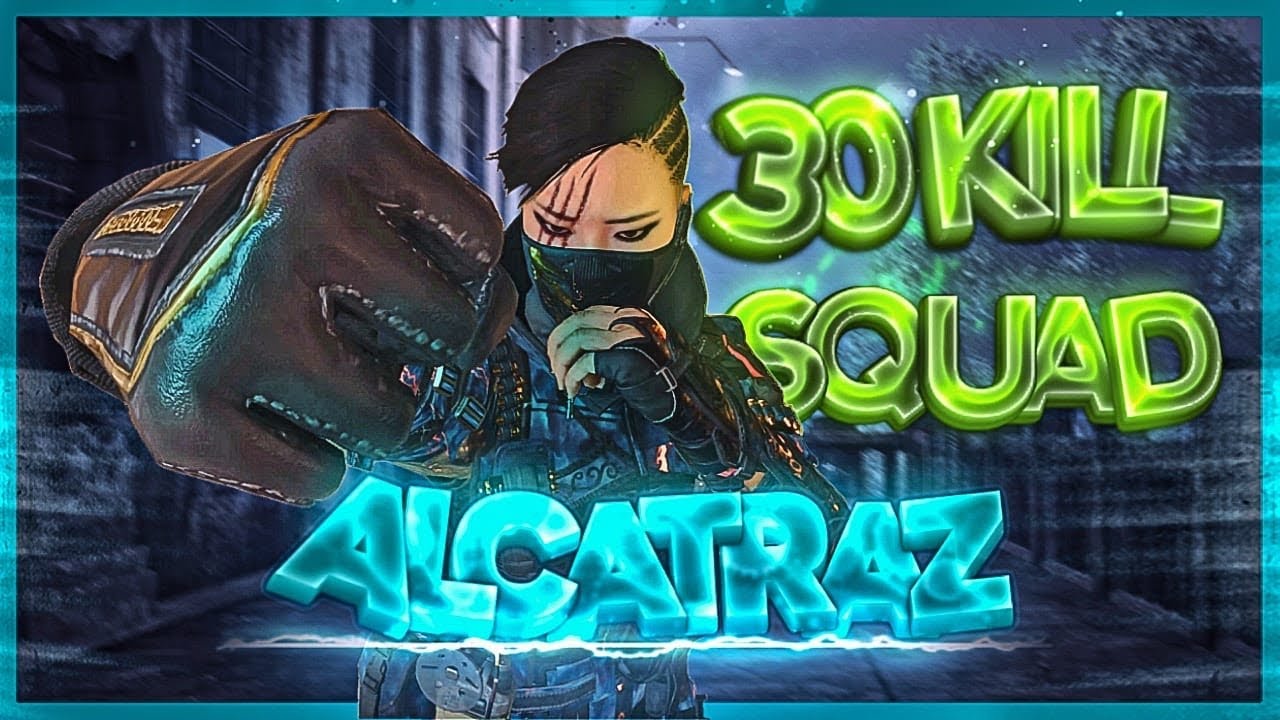 ALCATRAZ HIGH KILL WITH HIGH PING(180) 