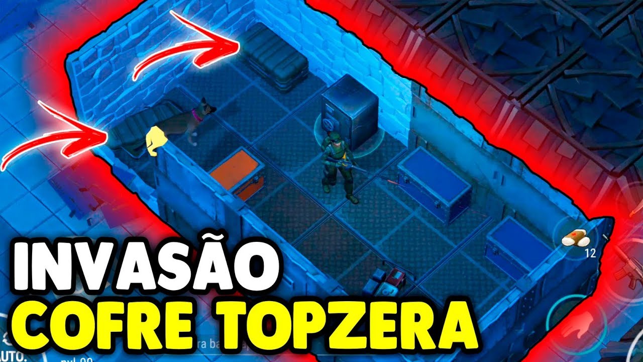 INVASÃO Achei um Cofre TOPZERA - Last Day On Earth