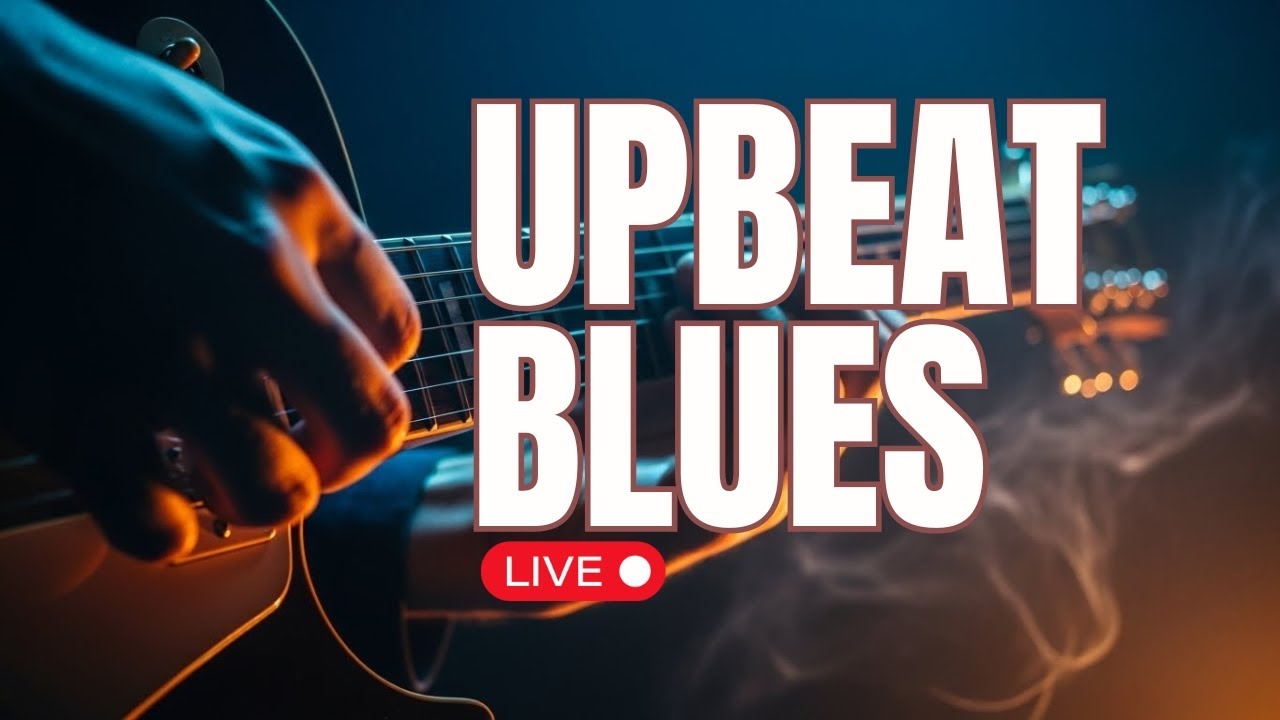 🔴 Feel-Good Blues Guitar &ndash; Lively Instrumental Blues for Work, Drive & Relax (Live)