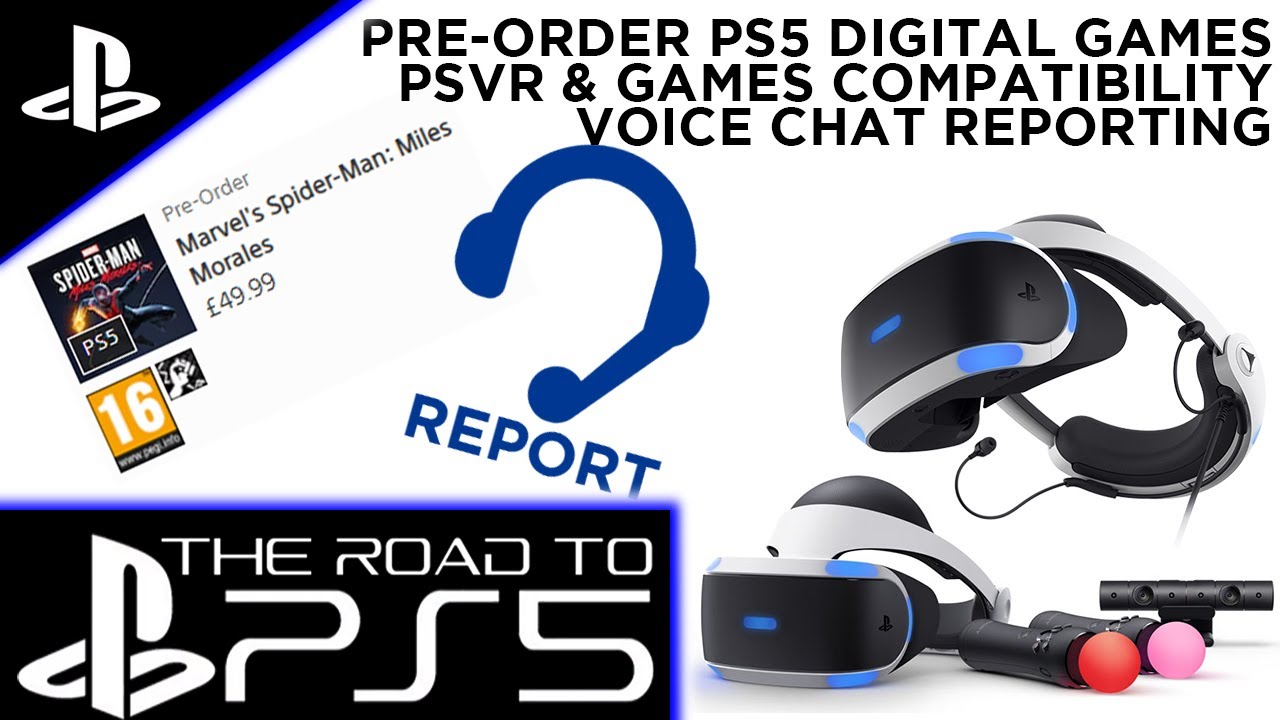Road to PS5 - PlayStation 5 backwards compatibility, Pre-Order Digital PS5 Games & More PS5 UPDATE