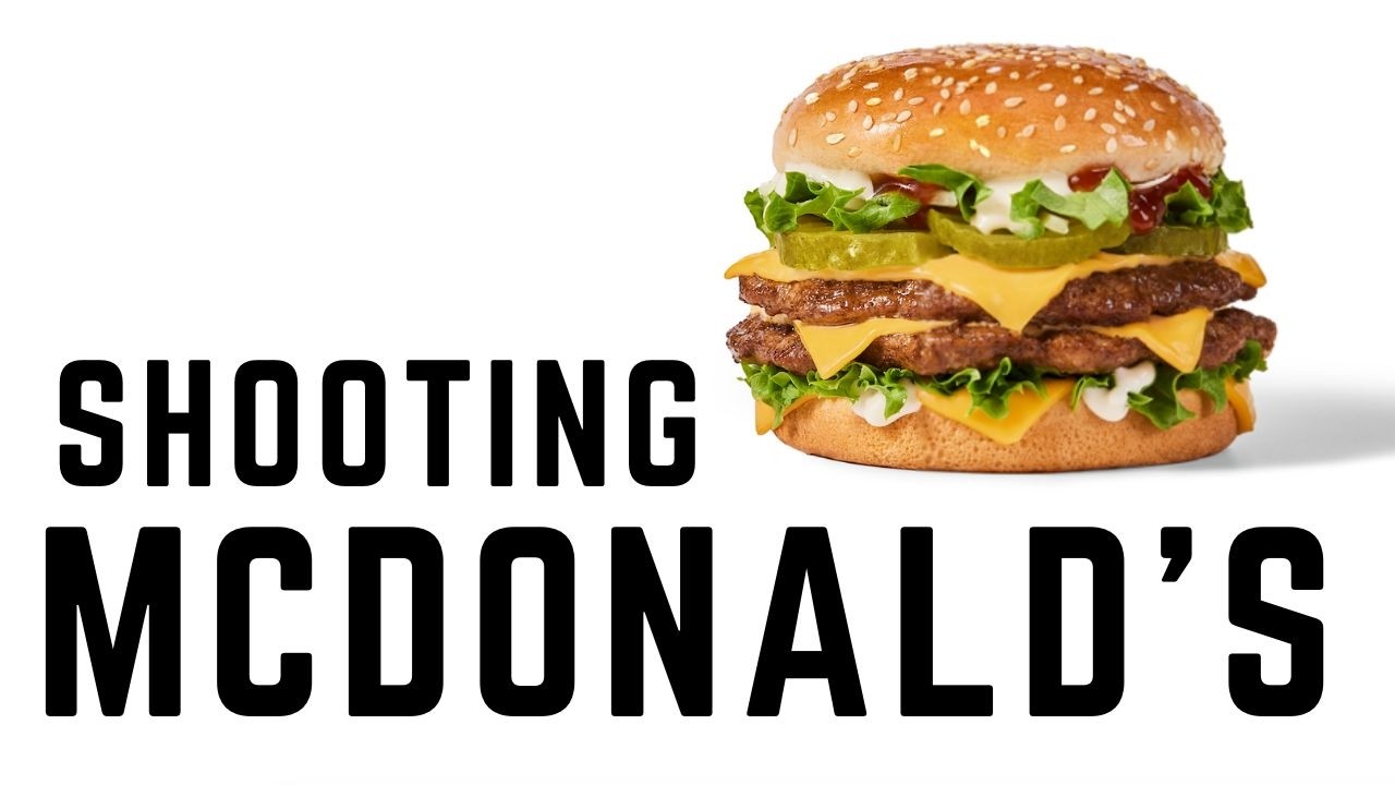 Behind The Scenes of a McDonald's Burger Photoshoot
