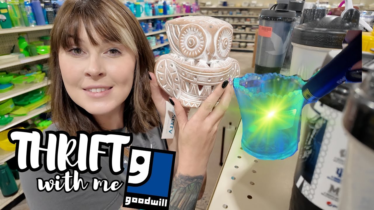 All That GLOWS At GOODWILL | Thrift With Me | Reselling