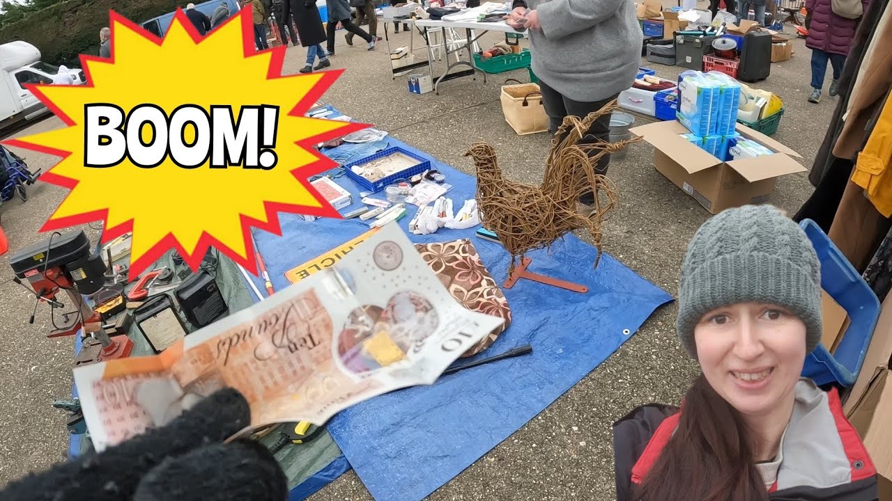Selling it all at a car boot sale! UK POV