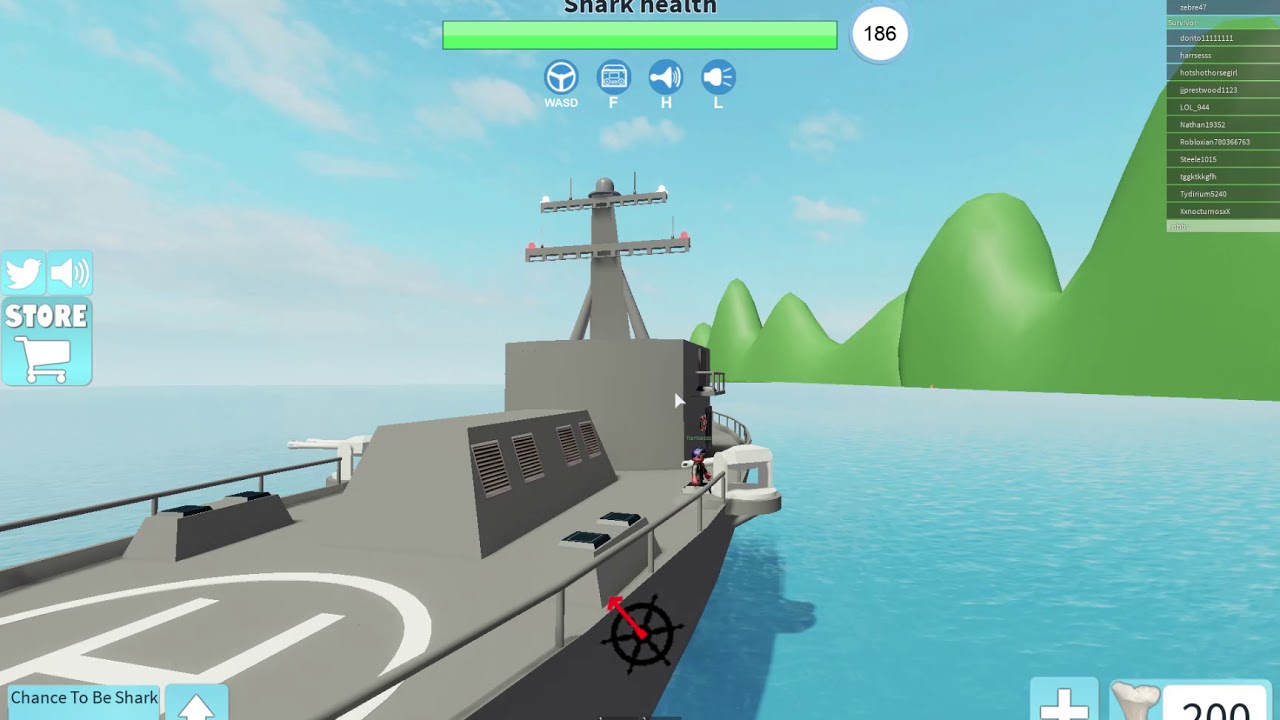 The Destroyer in Sharkbite Roblox