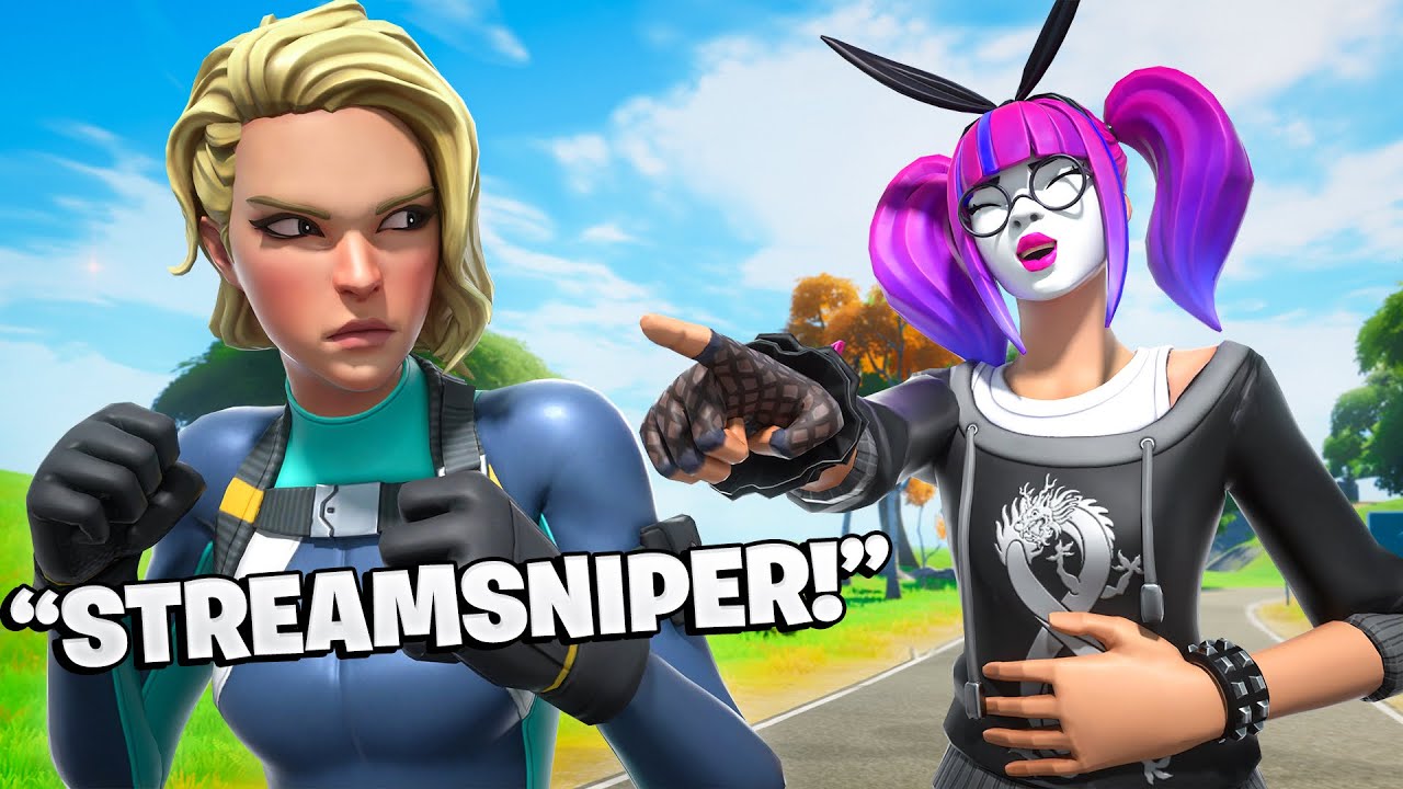 I Stream Sniped SOAR ZAXY In Fortnite.... (HE RAGED)