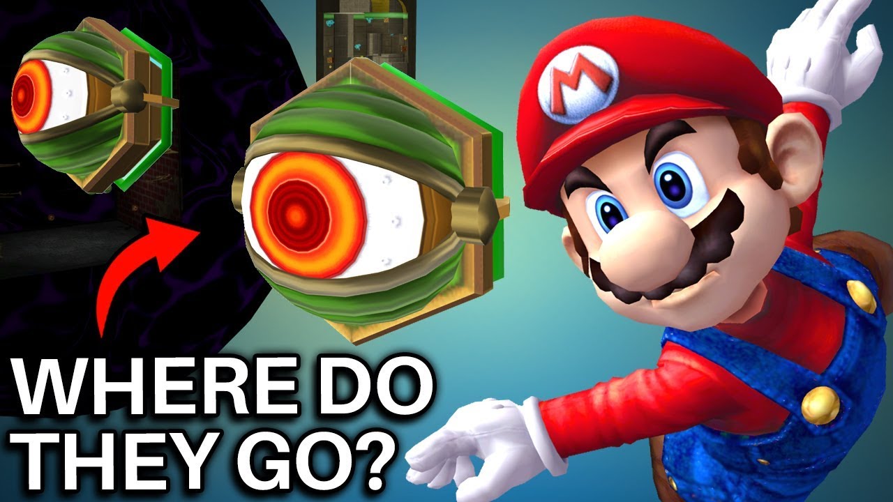 The Eyes Beneath the Sand in Super Mario Galaxy