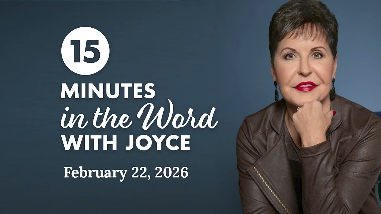 Philippians - Pt 8 | 15 Minutes in the Word with Joyce Meyer