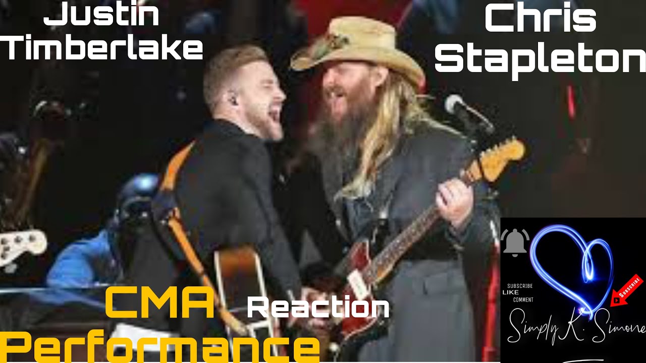 Tennessee Whiskey/ Drink You Away (CMA 2015)  -  Justin Timberlake & Chris Stapleton (Reaction)