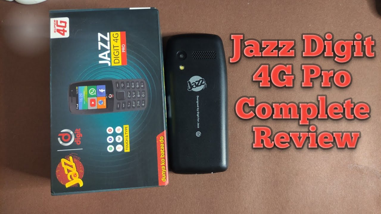 Jazz Digit 4G Pro Complete Review, Social Media Apps, Settings and Battery Performance