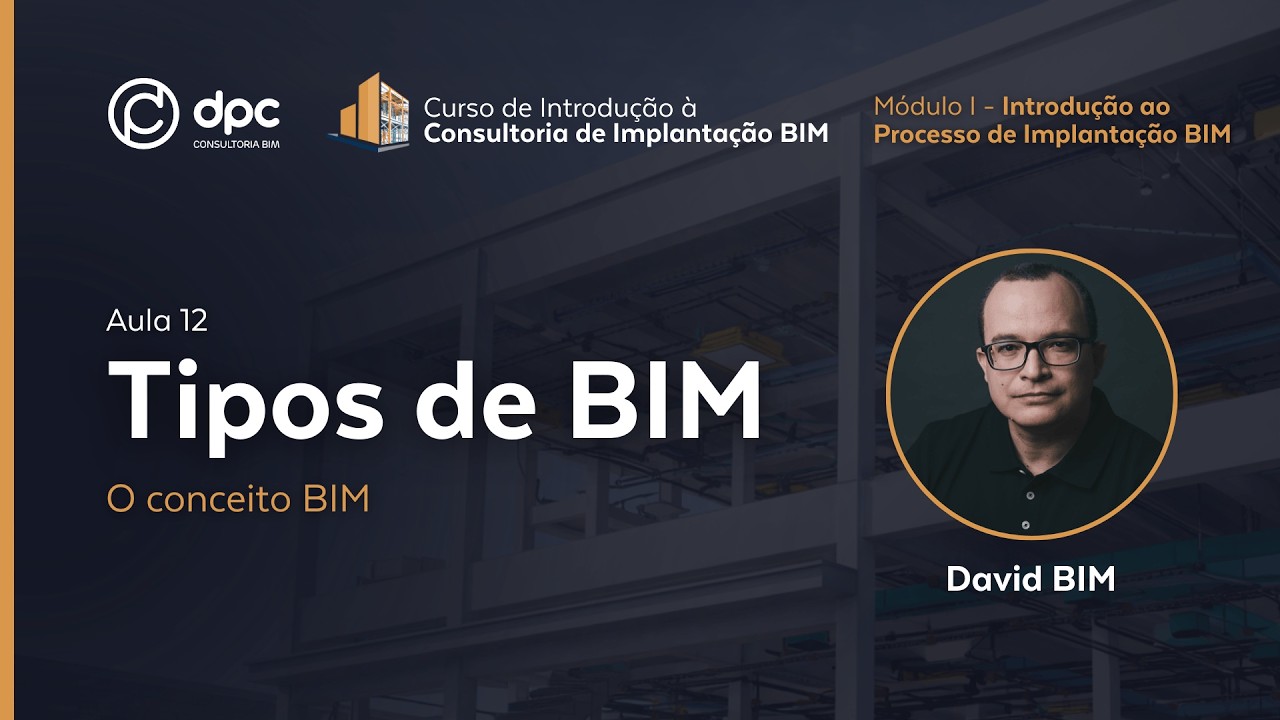 Tipos de BIM - Aula 12 |  Curso de Introdução à Consultoria de Implantação BIM
