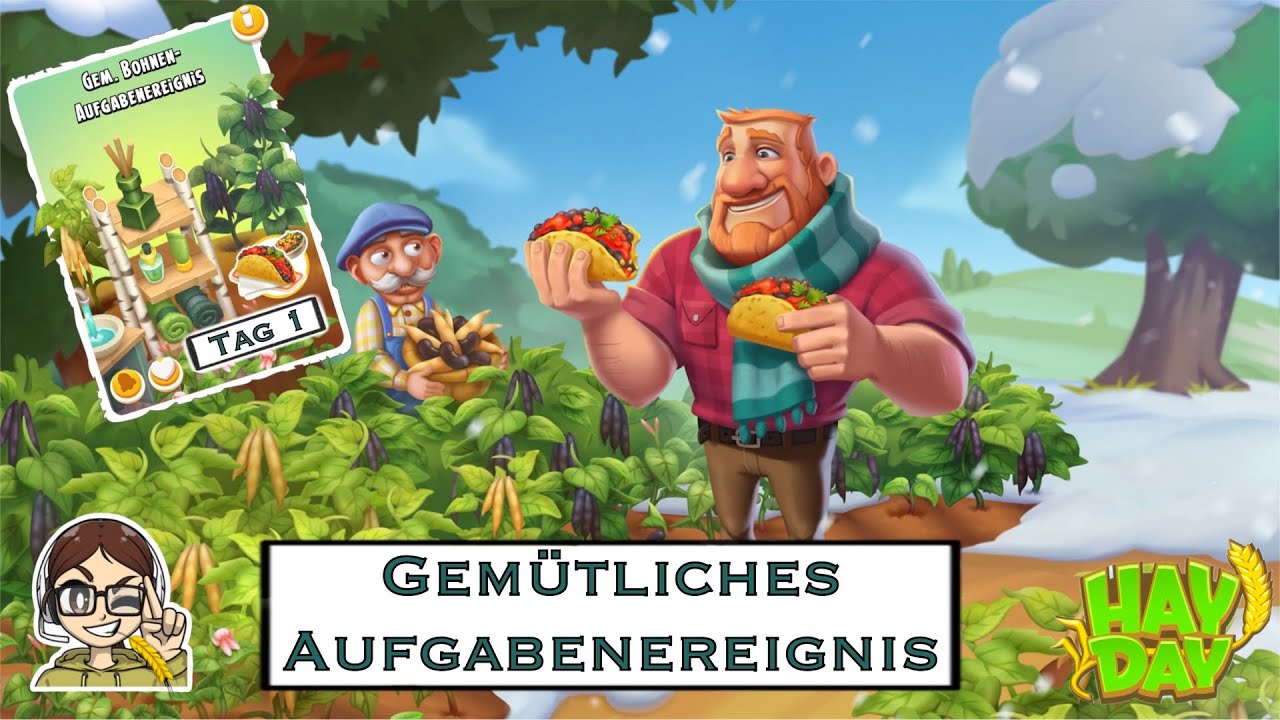 Hay Day - Gemütliches Bohnen Aufgabenereignis / Task Event - Kleine Falle 🙈