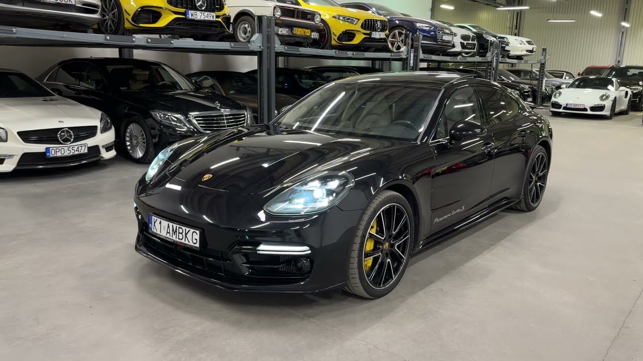 Porsche Panamera Turbo S E-hybrid 680 KM, 2019. Gwarancja. Konfiguracja 1.3 mln zł! Wideoprezentacja