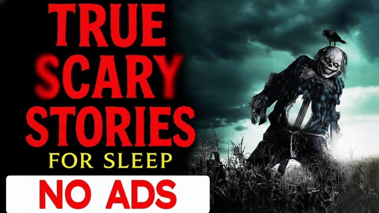 NO ADS 🛑 TRUE Scary Stories for Sleep (3 Hours) | Gentle Rain Sounds | Black Screen | Vol 03