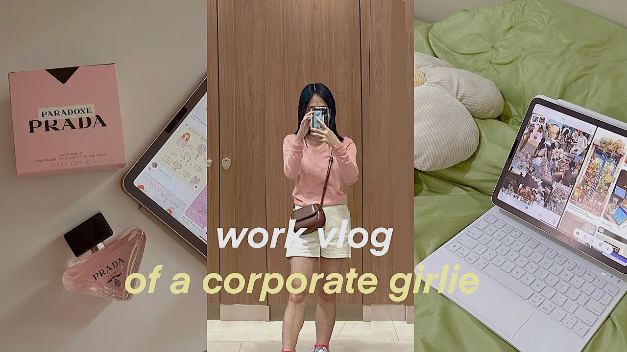 work vlog 👜✨| WFH day, productive 9-5 office life, cooking breakfast, Christmas Party ft. goojodoq