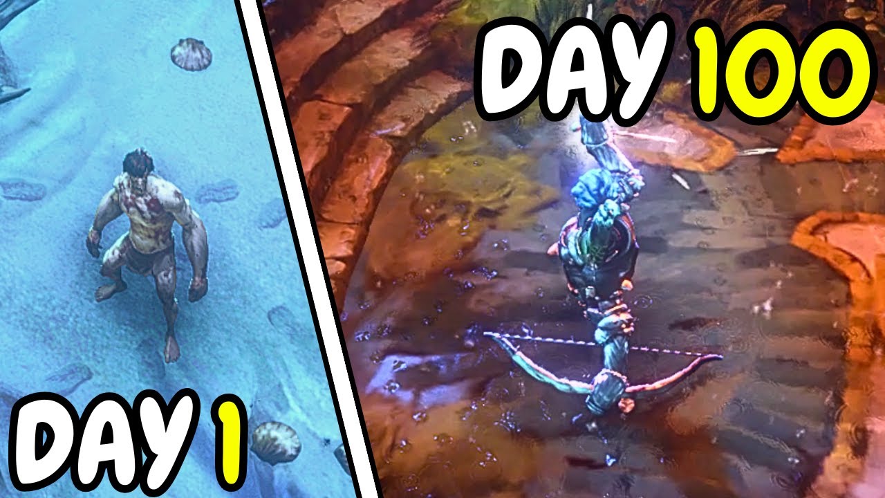 I Spent 100 days in No Rest for the Wicked as a ASSASSIN (Bow & Dagger - Agility Build)