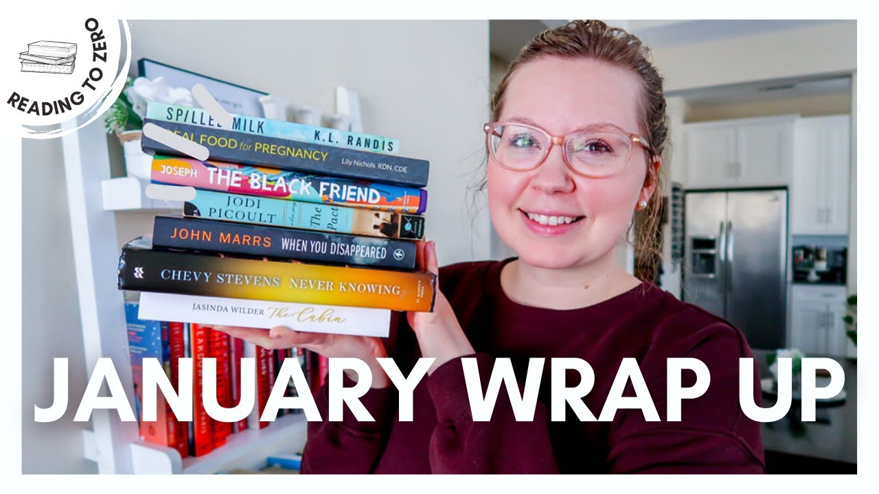 JANUARY WRAP UP 2022 | my updated book journal spreads + reading to zero stats