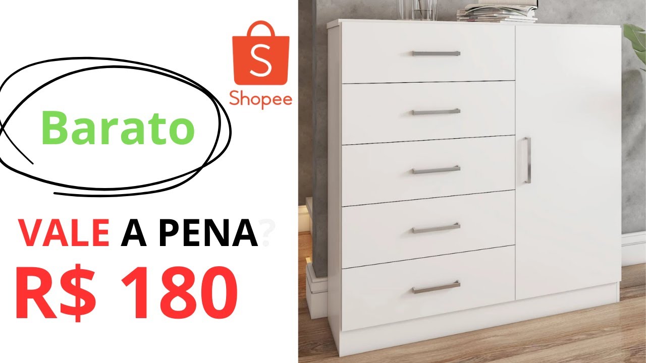 Cômoda Angra 5 Gavetas 1 Porta   Panorama Móveis