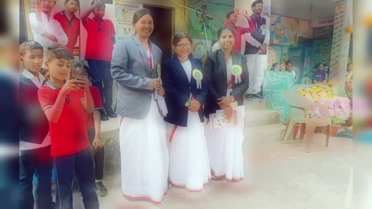 जि प प्रा शाळा वाडी [ नि ] #प्रजासत्ताक दिन 2026