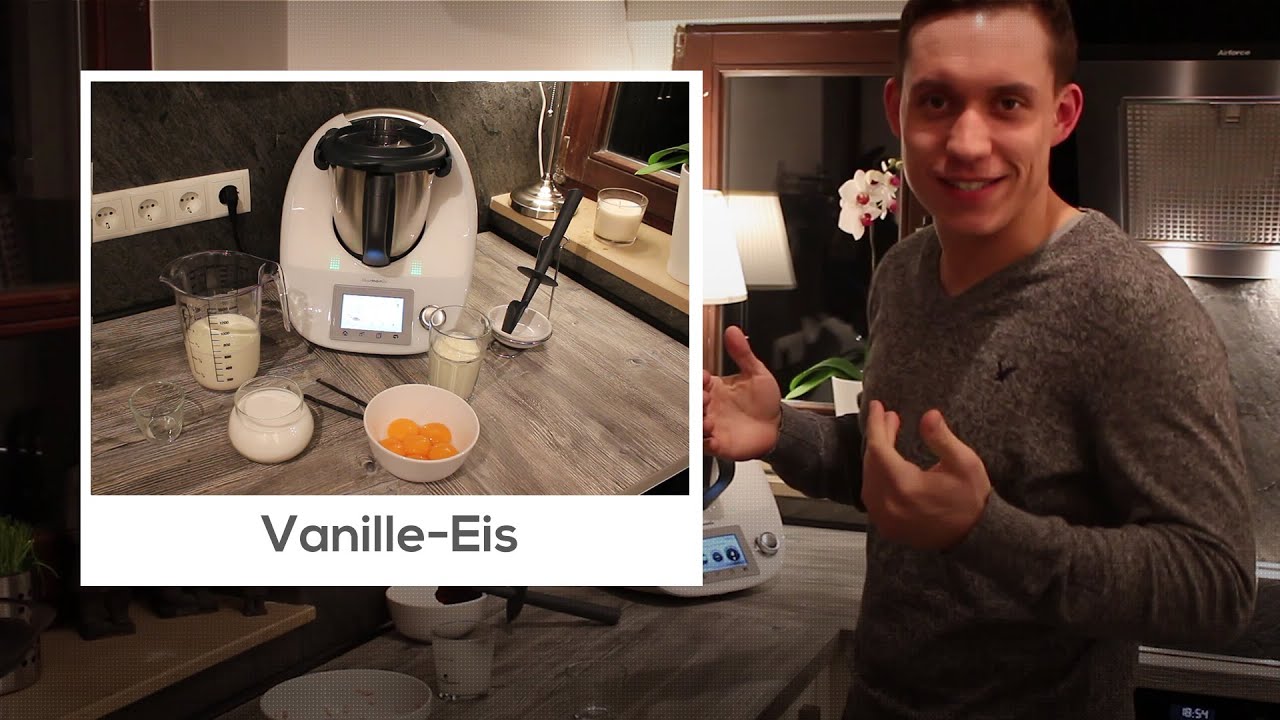 Thermomix - Vanilleeis selber machen - Eis mit echter Vanille