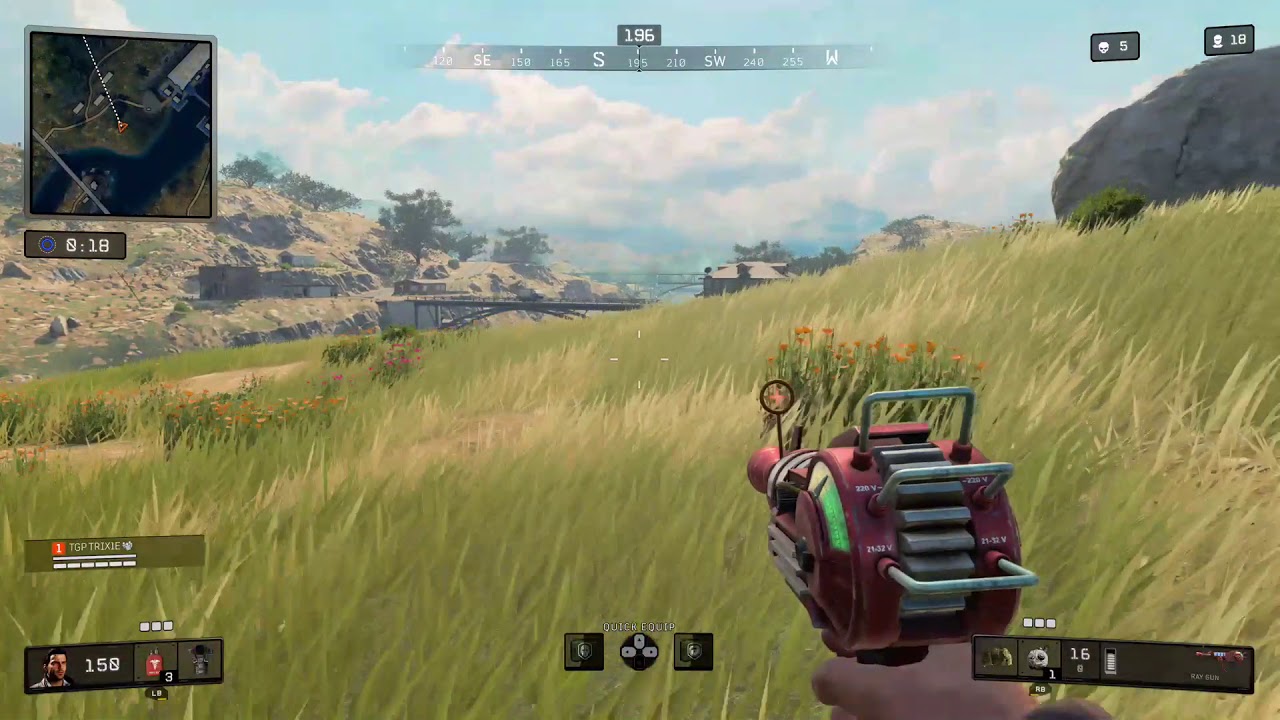 longshot with ray gun black ops 4 blackout