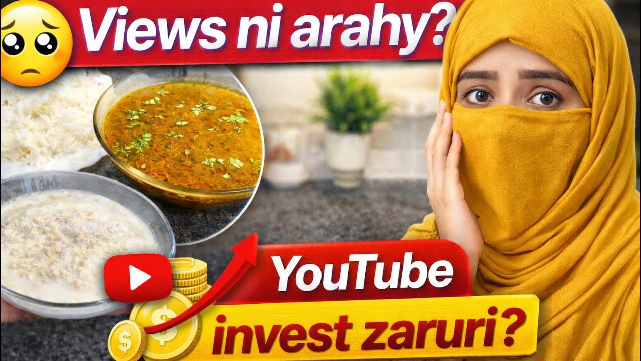 YouTube py bhi invest kesy krty // YouTube family it’s very important for me||views problem,