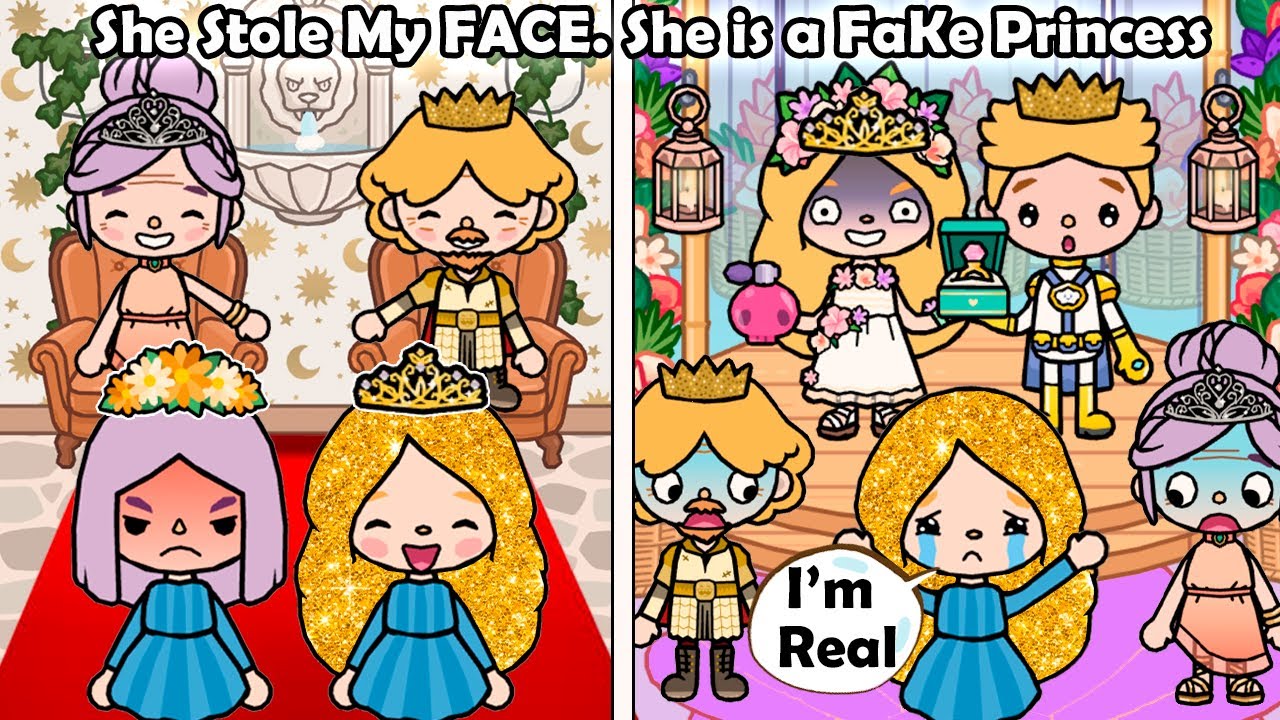 🌈My Little Sister PRINCESS Stole My LIFE 👸🤴| Toca Boca | Toca Life World | Rainbow Toca