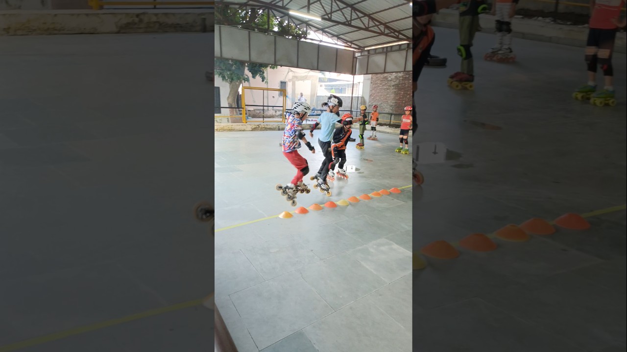 🏆180 degree skate jump👍 ..#rollerskating #skatestunt #skatejump #skateevent #skating #skatepractice