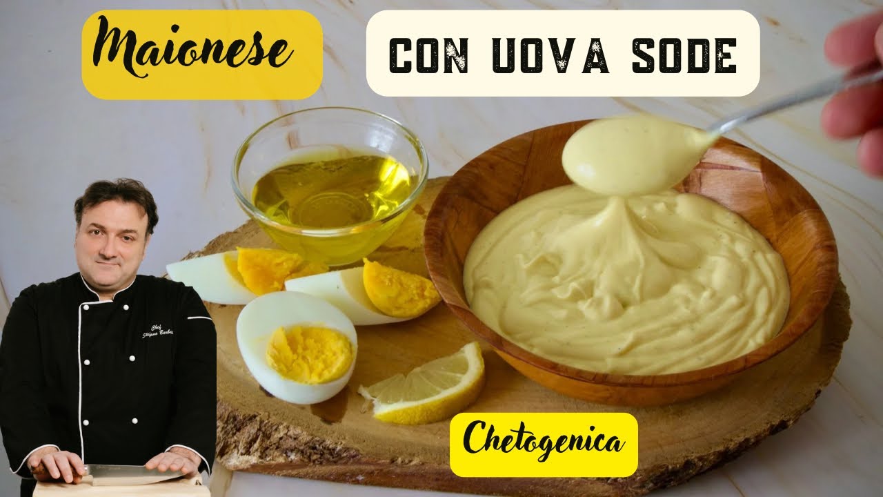 Come fare la Maionese con uova sode e olio extra vergine di oliva