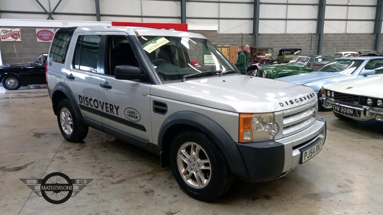 2005 LAND ROVER DISCOVERY 3 TDV6 S AUTO | MATHEWSONS CLASSIC CARS | AUCTION: 12, 13 & 14 JUNE 2024