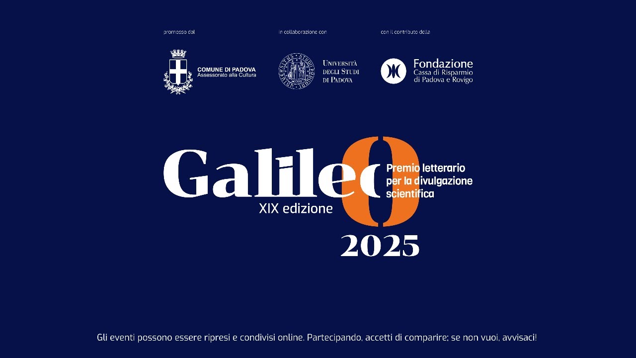 PREMIO GALILEO 2025 | PRESENTAZIONE DEI LIBRI FINALISTI