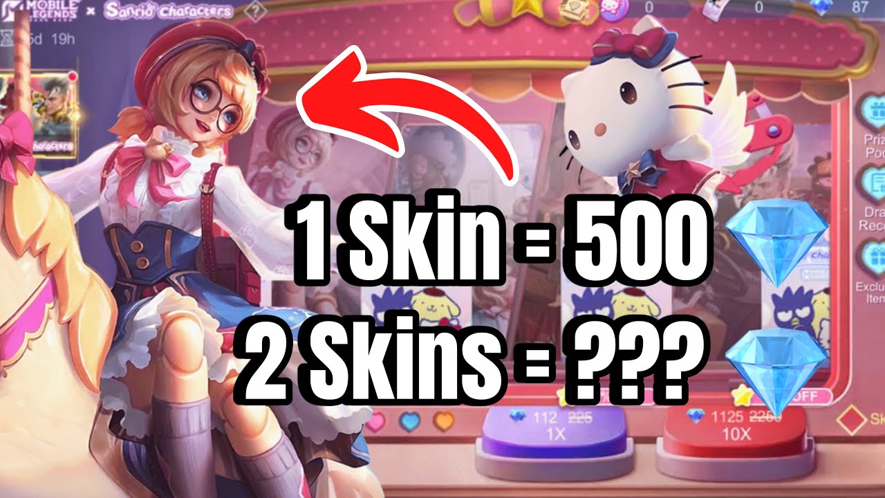 🤯How To Buy Hello Kitty Skin For Only 500 Diamonds 💸 + 🤑Cheapest Way To Get Two Hello Kitty Skins ‼️