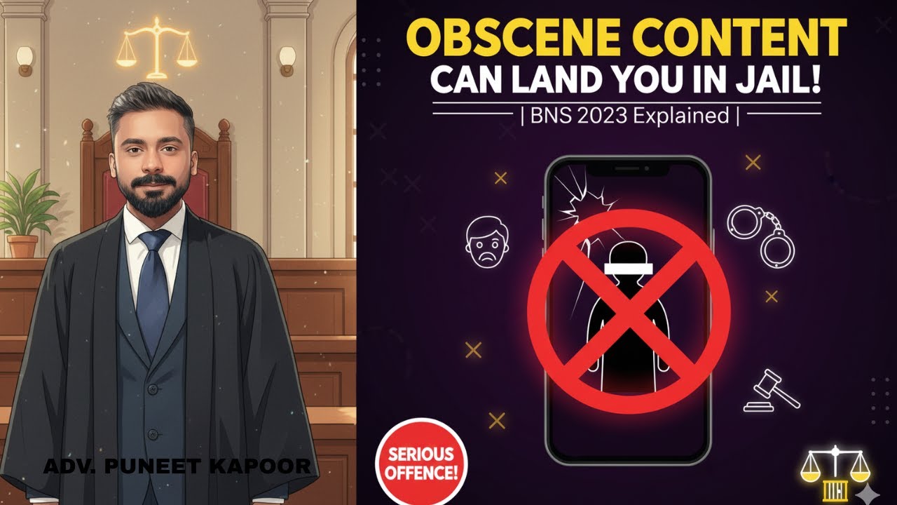 Obscene Content Can Land You in Jail! | BNS 2023 Explained
