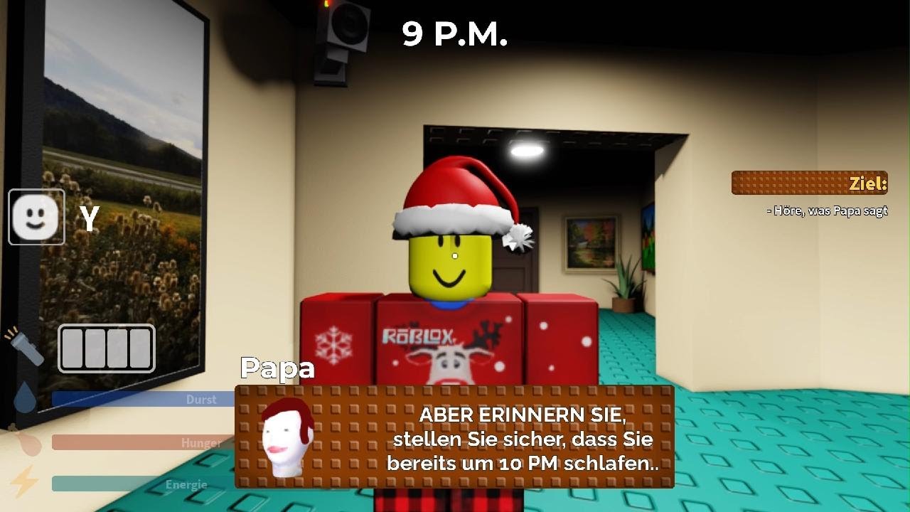 Ich spiele seltsamer Vater in Roblox