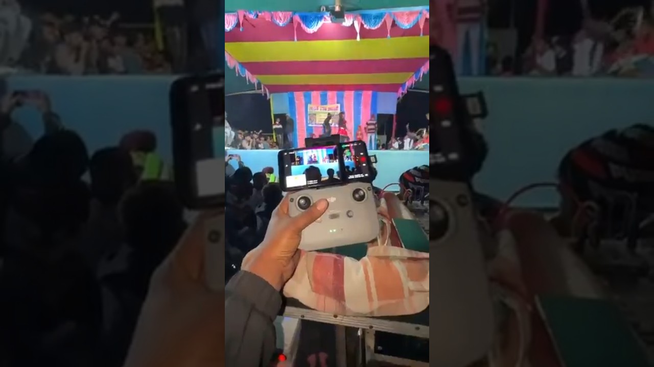 stage program DJI mini 4k 🥰 Mela dance #djimini4k #drone #dans #djiosmoactio #vojpuri