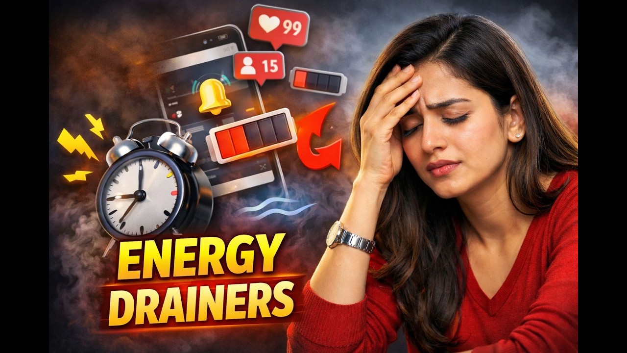5 Habits That Feel Normal… But Secretly Drain Your Energy