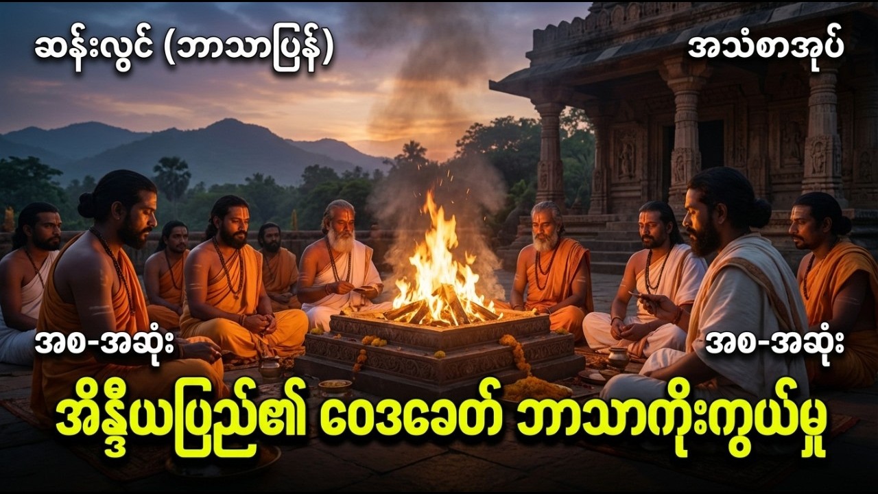 အိန္ဒိယပြည်၏ဝေဒခေတ်ဘာသာကိုးကွယ်မှု - ဆန်းလွင် (အစ-အဆုံး)