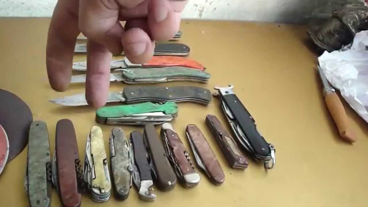 Складные ножи СССР(обновки 12)