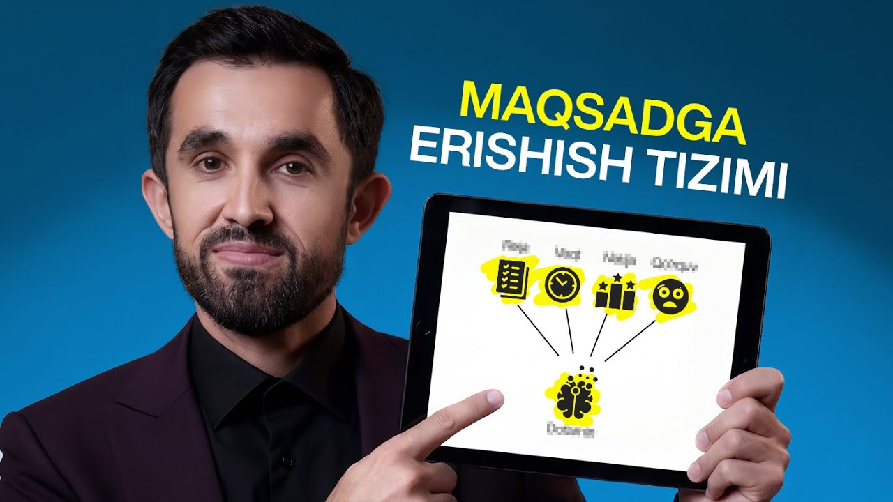 Maqsadlarimning 87%iga erishishimga yordam bergan TEXNIKANI o'rgataman