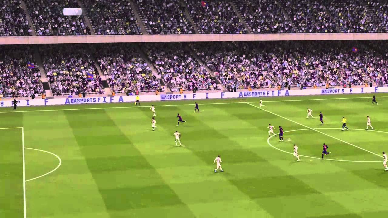 FIFA 15 Gameplay | LIONEL MESSI GOAL VS BAYERN | PURE FINESSE!