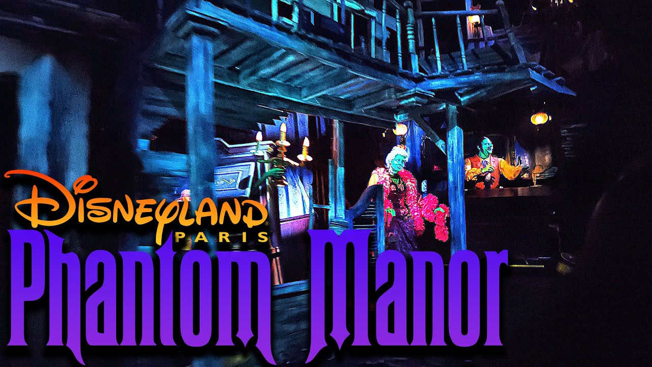 Phantom Manor [FULL Ride Experience] - Disneyland Paris 2023