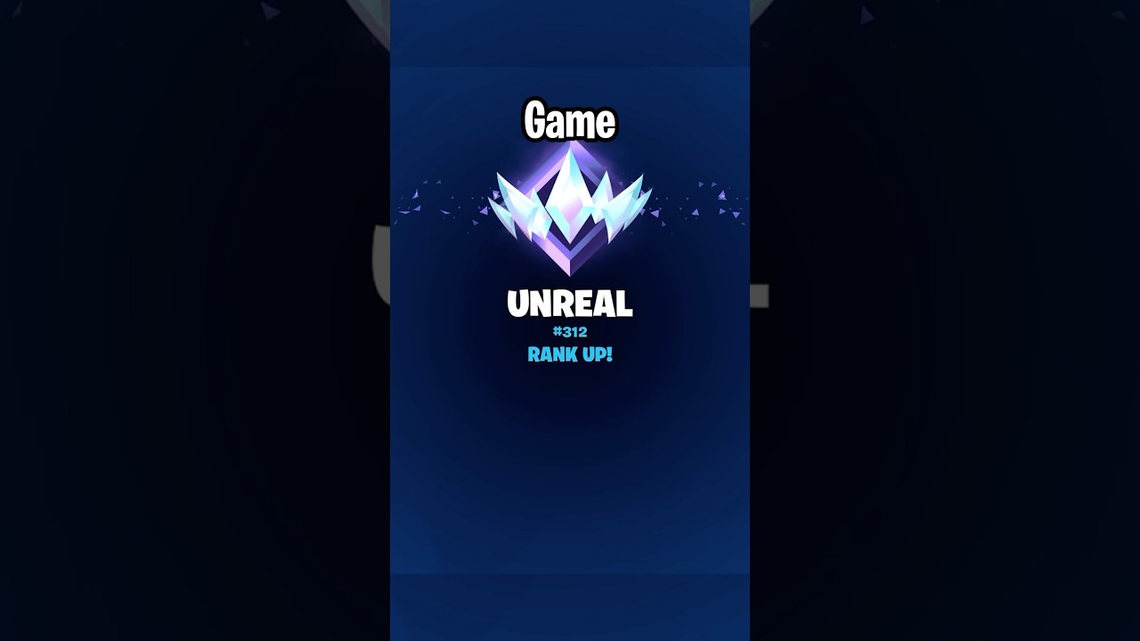 ПЕРЕЗАГРУЗКА FORTNITE ОТ UNRANKED ДО UNREAL В ОДНОЙ ИГРЕ #fortnite #fortniteshorts #fortniteclips