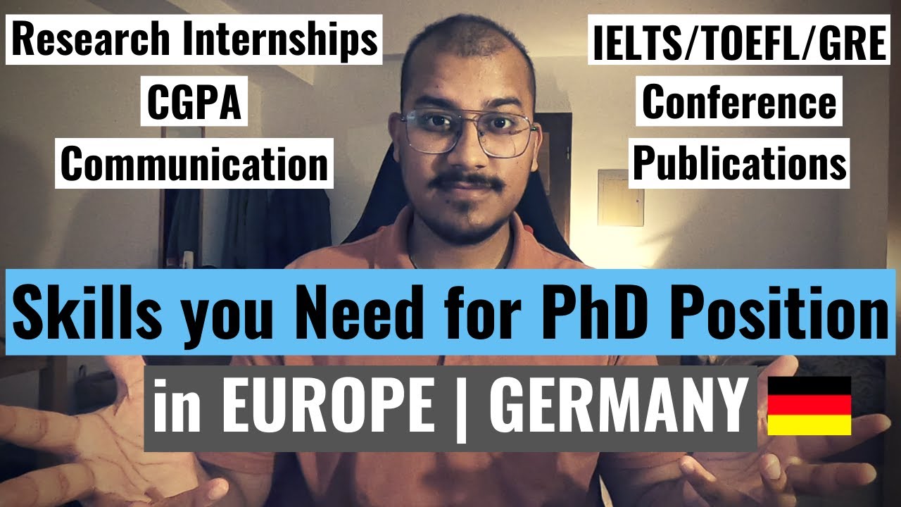 Why PhD Applications Get Rejected in GERMANY | Skills You Need For Acceptance into Top PhD Programs