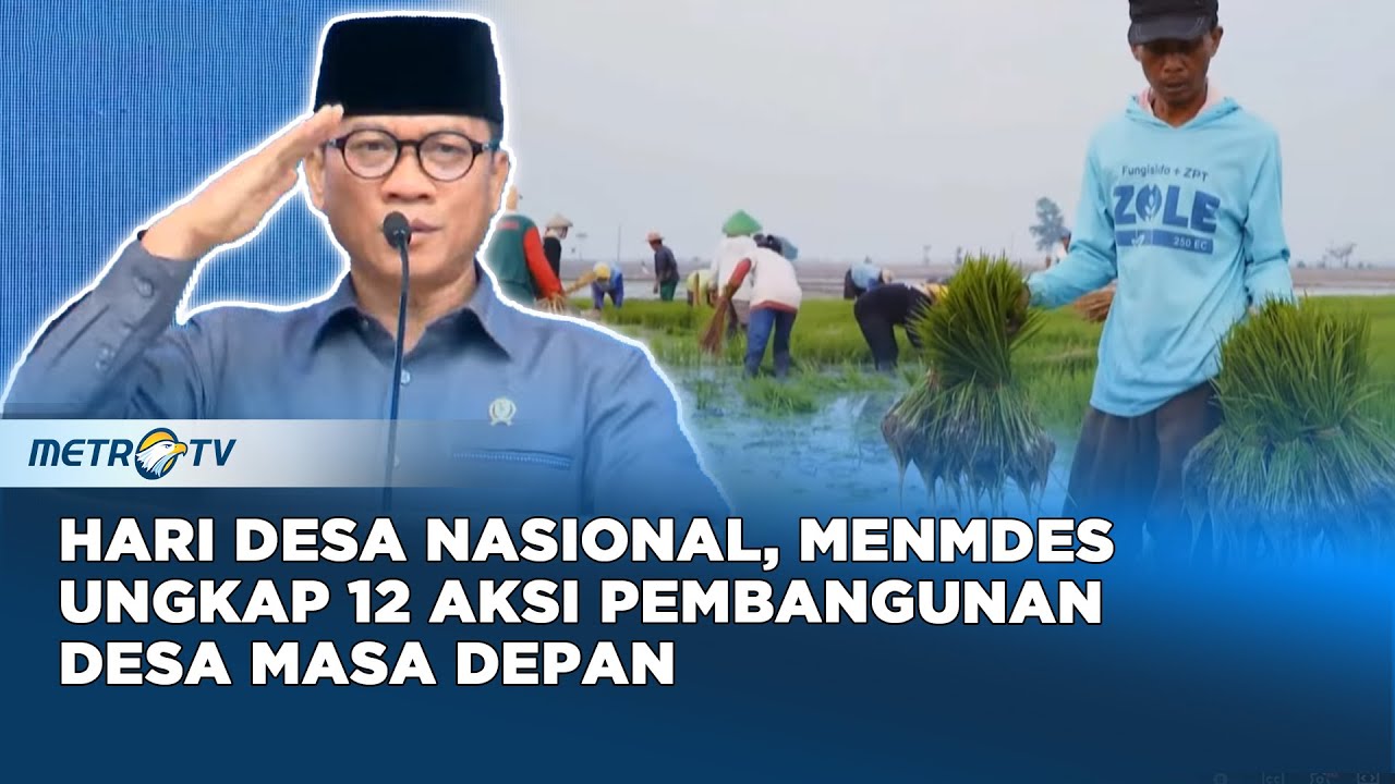 [FULL] PIDATO MENTERI DESA DI HARI DESA NASIONAL 2026