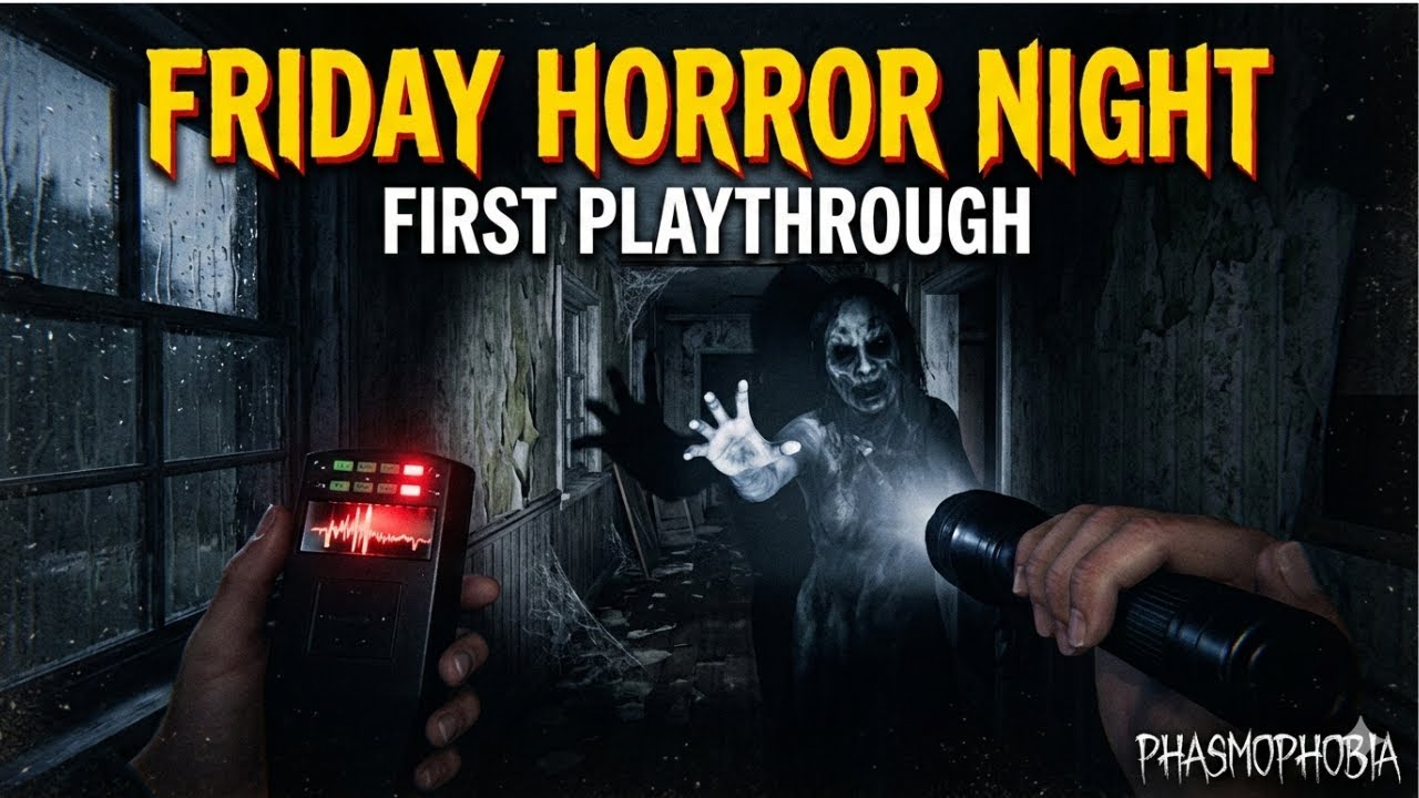 La mia PRIMA VOLTA su PHASMOPHOBIA! - Friday Horror Night|Gameplay ITA|Playthrough