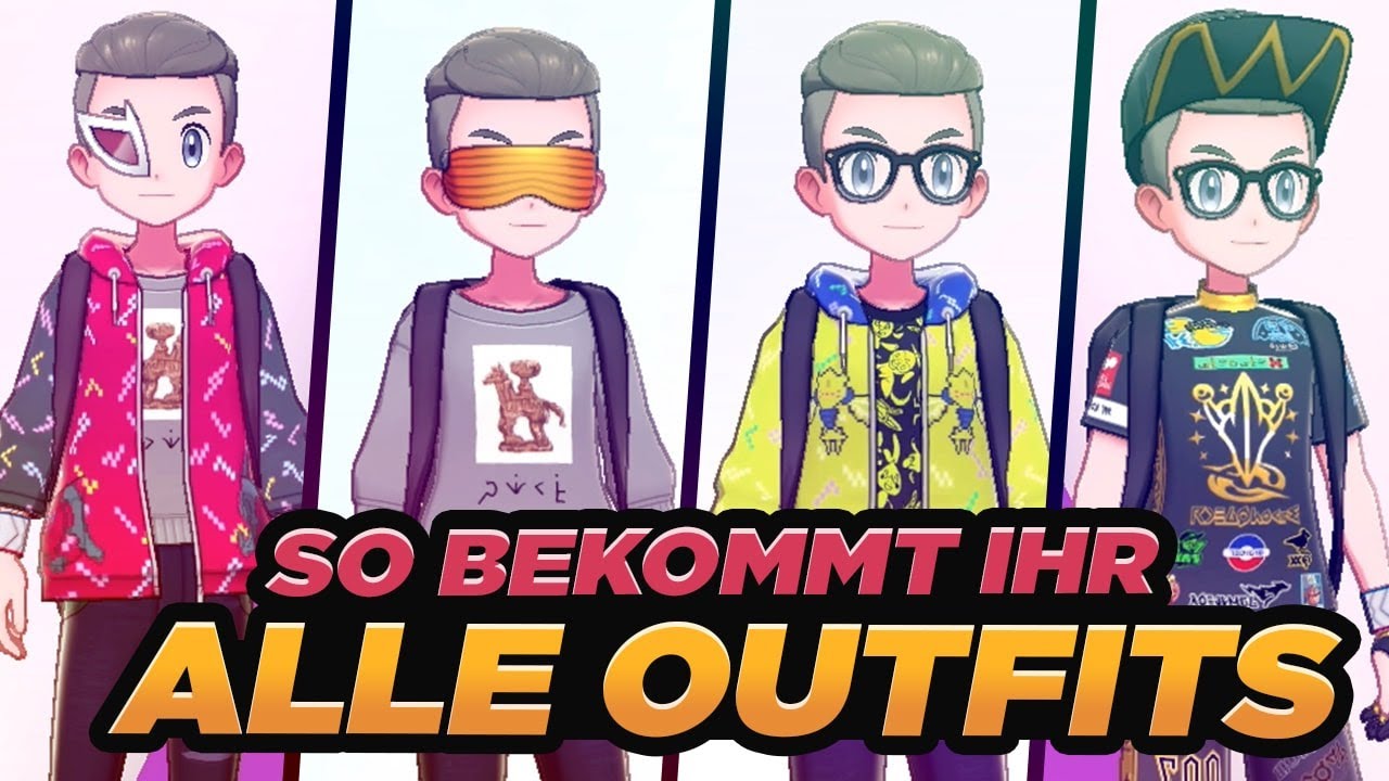 SO BEKOMMT IHR ALLE NEUEN OUTFITS in den SCHNEELANDEN DER KRONE! | Pokémon Schwert/Schild DLC