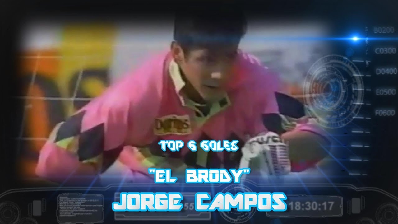 Top 6 - Jorge Campos (GOLES)