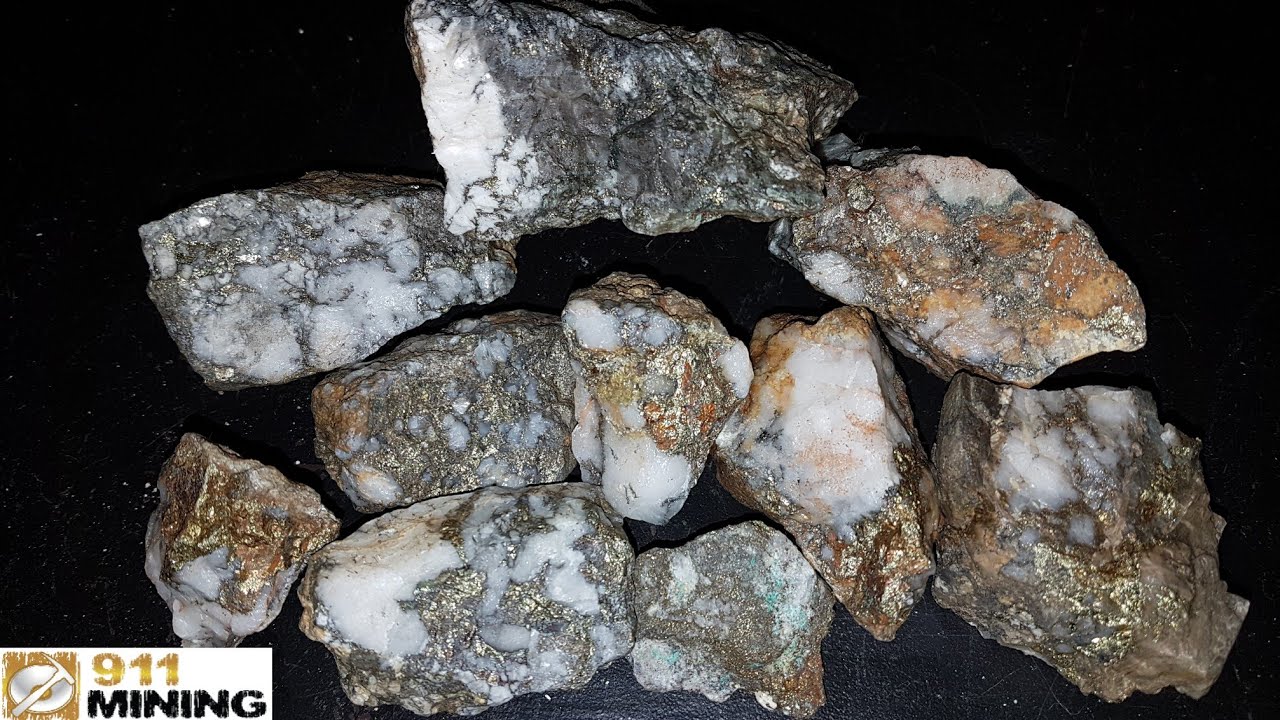 High Grade Gold, Silver & Platinum Ore From A New Outcrop